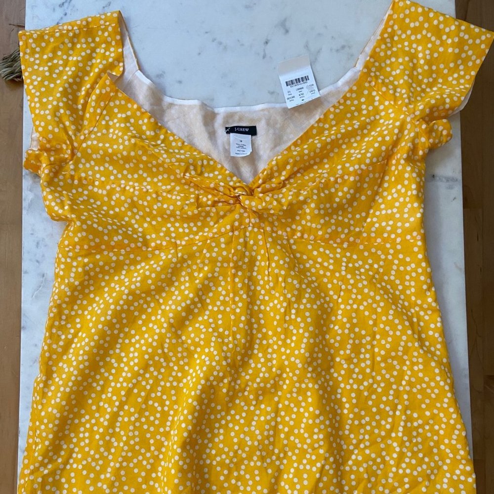 J.Crew Cap Sleeve Top-Size 10